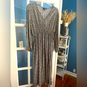Gap floral midi dress